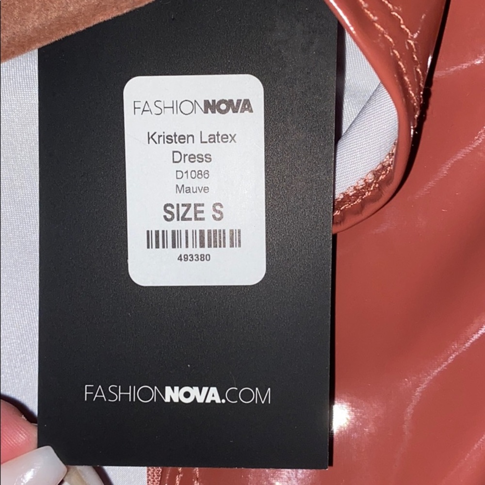 🆕FASHION NOVA LATEX DRESS🆕 - Picture 4 of 4